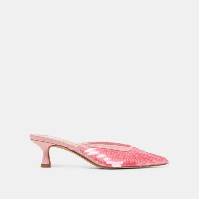 Dolce Vita Cleo Sequin Pump In Pink