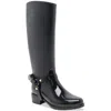 Dolce Vita Cloudy H2o Womens Zipper Patent Knee-high Boots In Multi