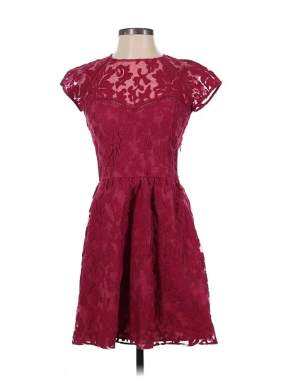 Pre-owned Dolce Vita Cocktail Dress In Burgundy