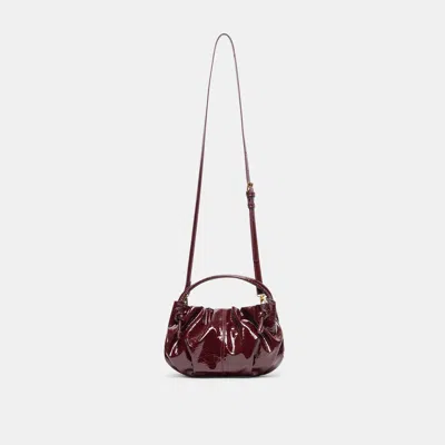 Dolce Vita Cocoa Crossbody Bag In Oxblood Patent Stella By