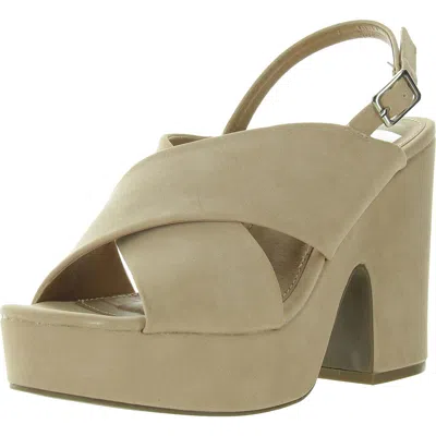 Dolce Vita Cypress Womens Ankle Platform Heels In Multi