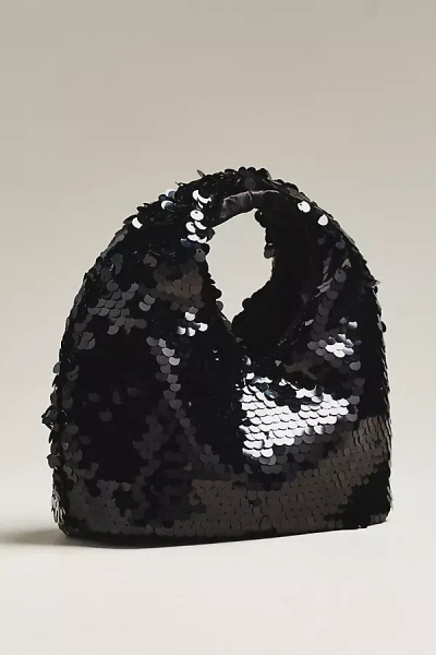 Dolce Vita Dahlia Sequin Handbag In Black