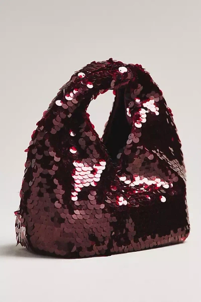Dolce Vita Dahlia Sequin Handbag In Red