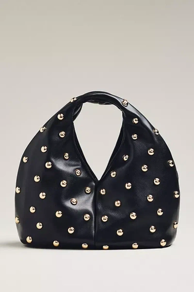 Dolce Vita Dahlia Studded Shoulder Bag In Black