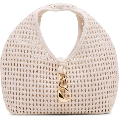 Dolce Vita Dahlia Woven Handbag In Neutral