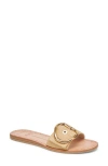 Dolce Vita Danna Slide Sandal In Natural Raffia