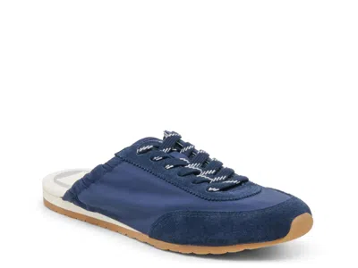Dolce Vita Daris Mule Sneakers Navy Nylon In Blue