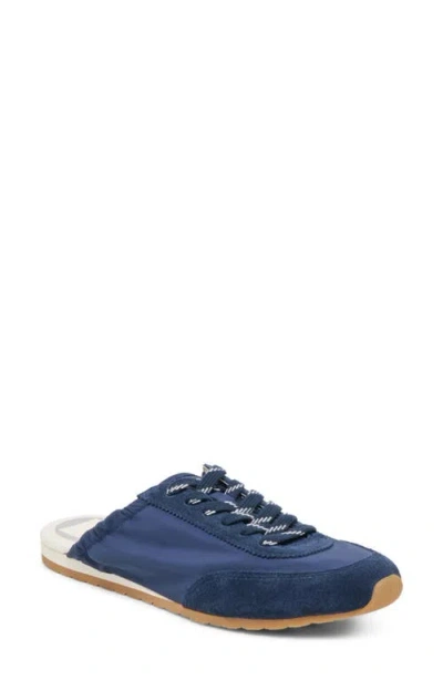 Dolce Vita Daris Mule Sneakers Navy Nylon In Blue