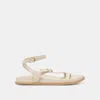 Dolce Vita Darlis Sandals Bone Leather In Neutral