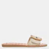 DOLCE VITA DASA SANDALS SANDSTONE KNIT