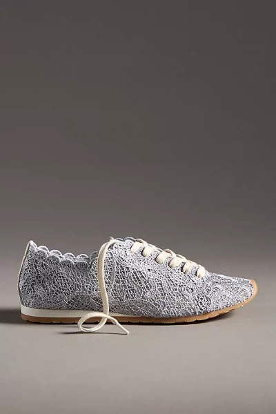 Dolce Vita Dayana Lace Sneakers In Blue