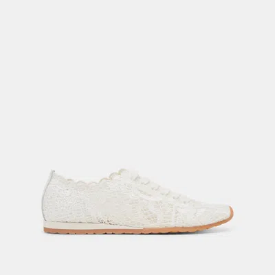 Dolce Vita Dayana Sneakers True White Lace