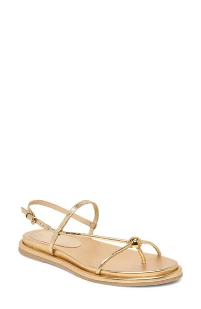 Dolce Vita Dom Sandals In Gold Size 14 By