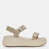 Dolce Vita Debra Platform Sandal In Beige