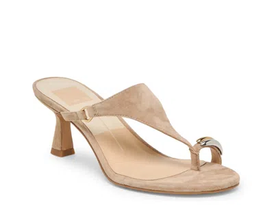 Dolce Vita Derrel Toe Loop Sandal In Brown