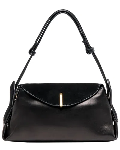 Dolce Vita Devyn Leather Shoulder Bag In Black
