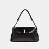Dolce Vita Devyn Shoulder Bag Black Leather In Black