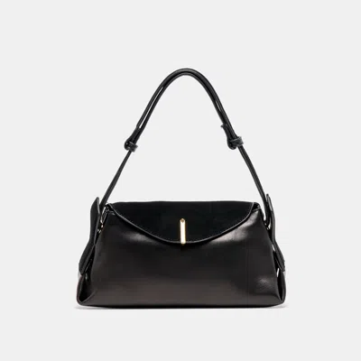 Dolce Vita Devyn Shoulder Bag Black Leather