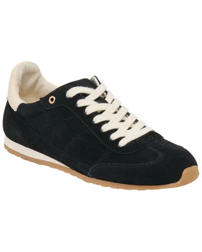 Dolce Vita Diallo Suede Sneaker In Black