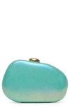 Dolce Vita Dionne Hardshell Clutch In Blue