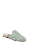 Dolce Vita Diya Raffia Mule In Light Sage Macrame