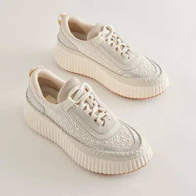 Dolce Vita Dolen Pearl Sneakers Vanilla Pearls In Neutral