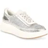Dolce Vita Dolen Platform Sneaker In Silver
