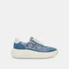 Dolce Vita Dolen Sneakers Navy Multi Woven In Blue