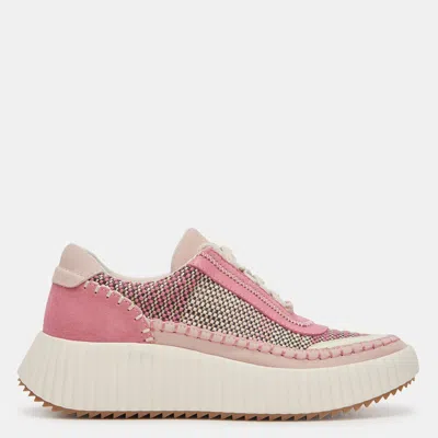 Dolce Vita Dolen Sneakers Pink Multi Woven
