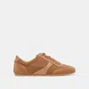 Dolce Vita Dorie Sneakers Pecan Suede In Brown