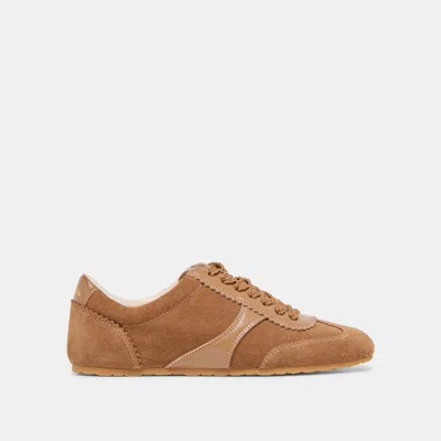 Dolce Vita Dorie Sneakers Pecan Suede In Brown