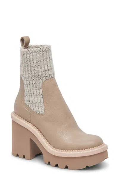Dolce Vita Drago Platform Boot In Brown