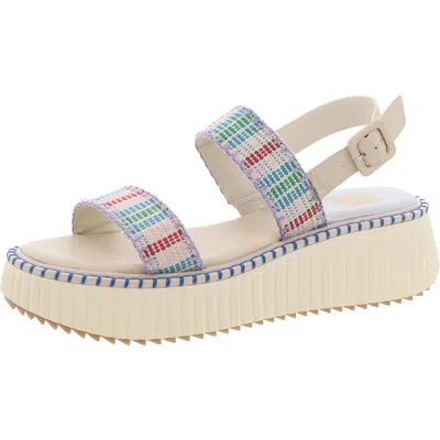 Dolce Vita Drake Womens Knit Platform Sandals