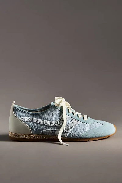 Dolce Vita Dream Bead Sneakers In Blue Multi Burlap Bead