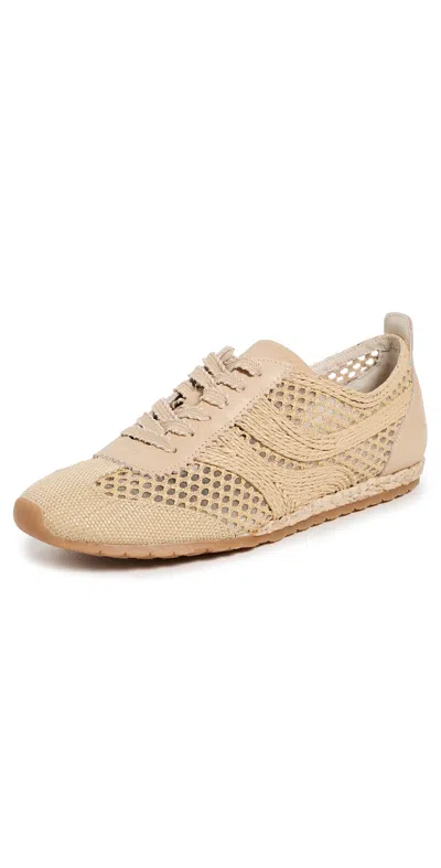 Dolce Vita Dream Sneakers Lt Natural Woven Raffia