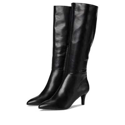 Dolce Vita Dv By  Alabama Boots Womens Black Pointed Toe Kitten Heel Hawk2669