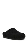 Dolce Vita Dv By  Annalisa Faux Shearling Scuff Slipper In Black