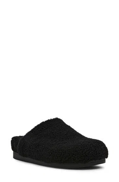 Dolce Vita Dv By  Annalisa Faux Shearling Scuff Slipper In Black