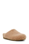 Dolce Vita Dv By  Annalisa Faux Shearling Scuff Slipper In Natural