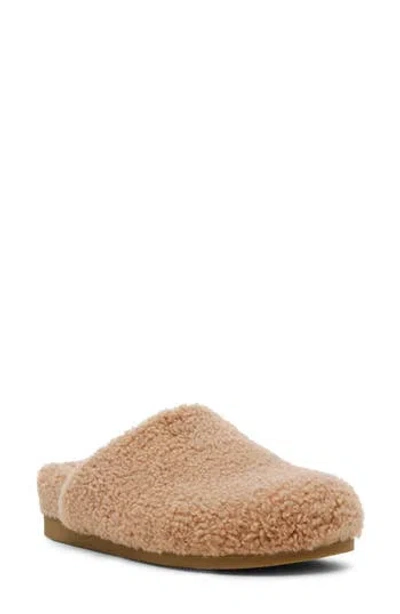 Dolce Vita Dv By  Annalisa Faux Shearling Scuff Slipper In Natural