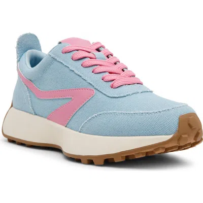Dolce Vita Dv By  Brantley Sneaker In Blue Canvas