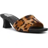 Dolce Vita Dv By  Brendah Slide Sandal In Animal Print