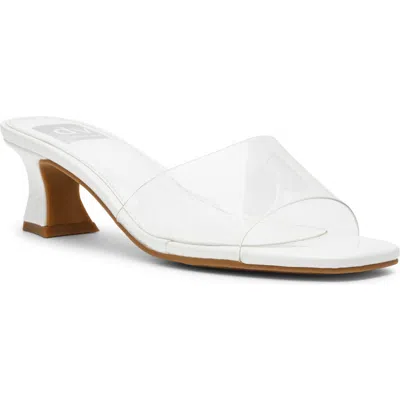 Dolce Vita Dv By  Brendah Slide Sandal In White