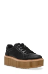 Dolce Vita Dv By  Bubbles Platform Sneaker In Black Smooth