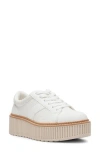 Dolce Vita Dv By  Bubbles Platform Sneaker In White Perf