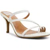 Dolce Vita Dv By  Carlota Sandal In White Croco Embossed