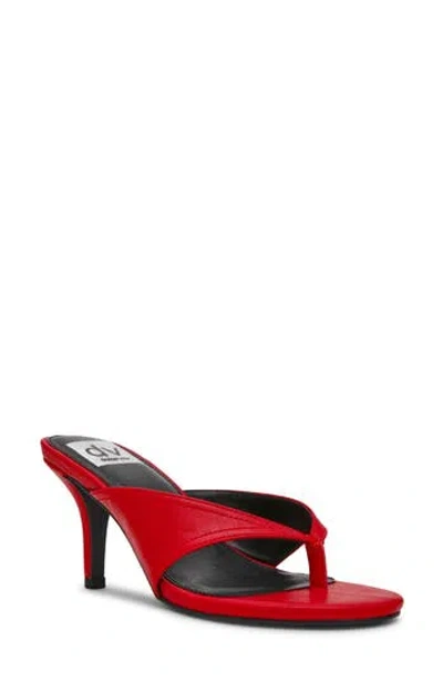 Dolce Vita Dv By  Clarity Slide Sandal In Red