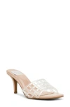 Dolce Vita Dv By  Cristoff Caged Slide Sandal In Transparent