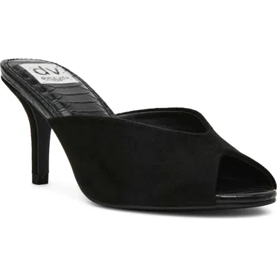 Dolce Vita Dv By  Curtsi Peep Toe Slide Sandal In Animal Print