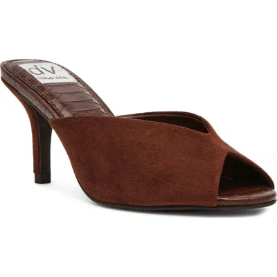 Dolce Vita Dv By  Curtsi Peep Toe Slide Sandal In Multi